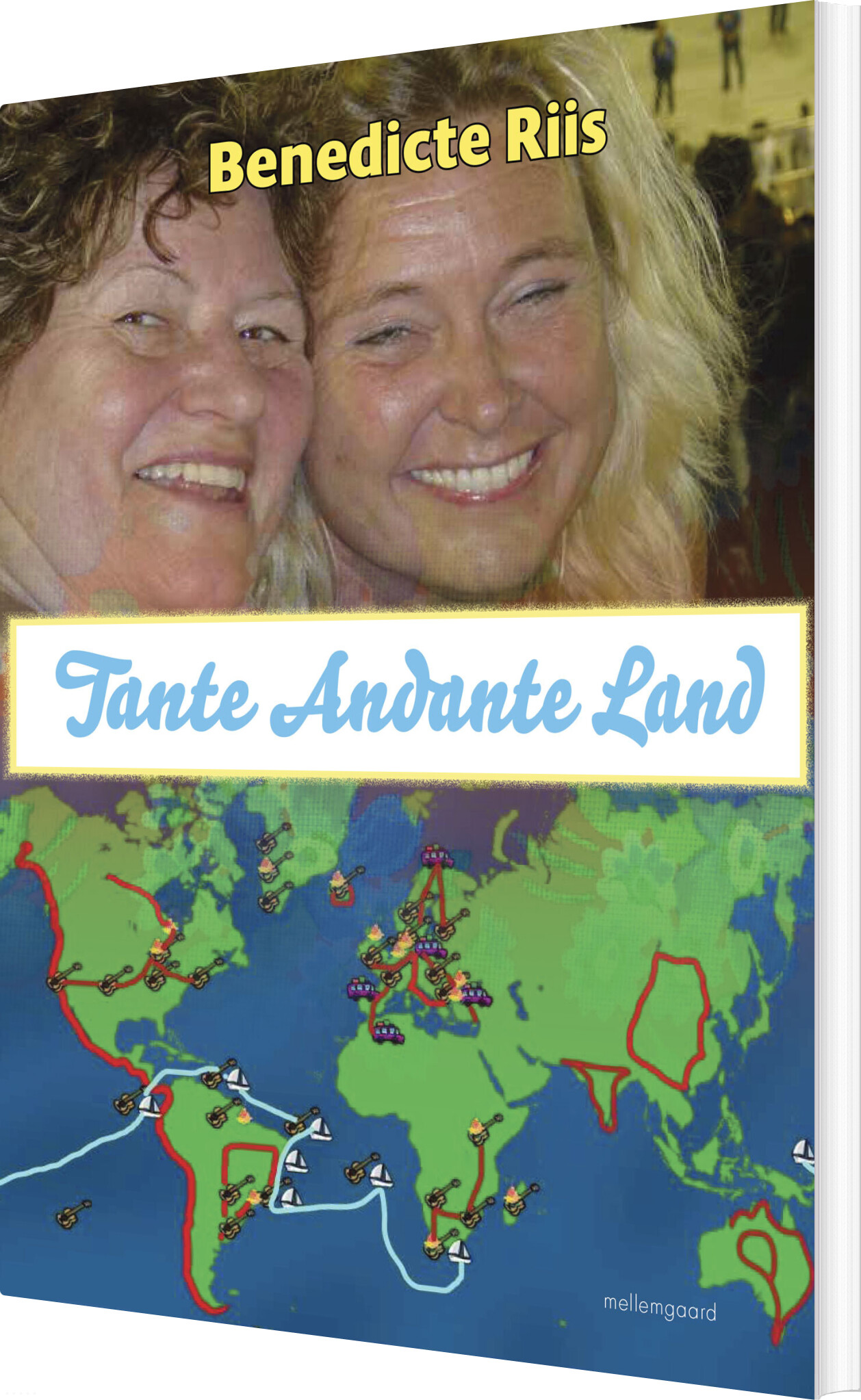 Tante Andante Land - Benedicte Riis - Bog