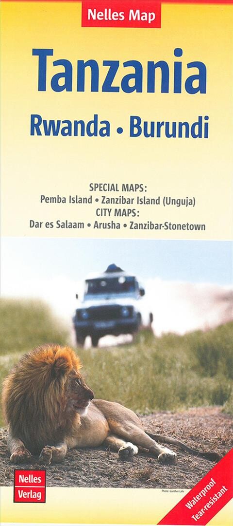 Billede af Tanzania, Rwanda, Burundi - Diverse - English Book