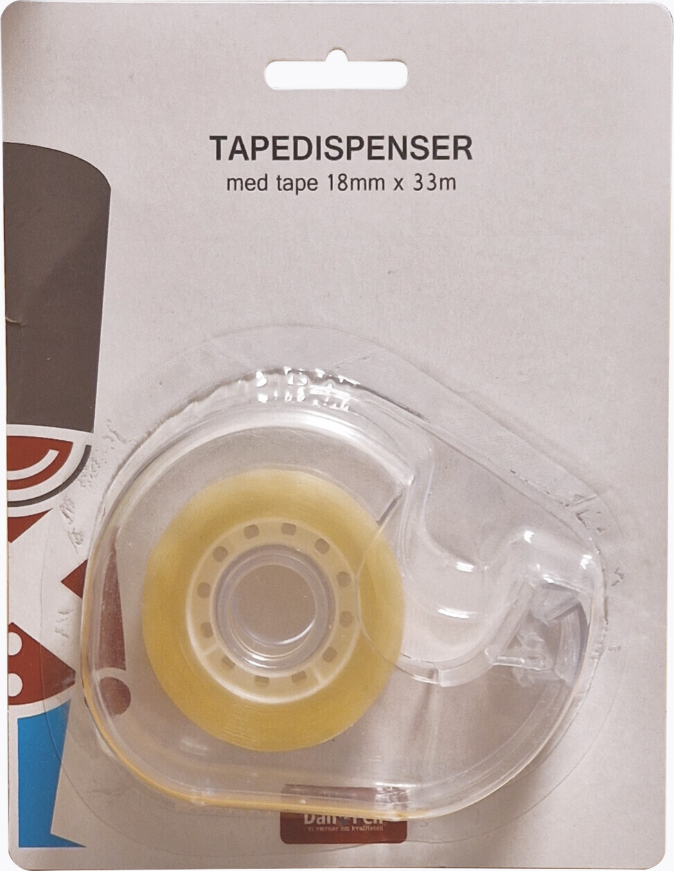 Tapedispencer Med Tape 18 Mm X 33meter