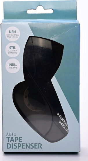 Tapedispenser Automatisk - Med 2 Ruller Tape