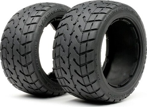 Tarmac Buster Tire M Compound (170x80mm/2pcs) - Hp4840 - Hpi Racing