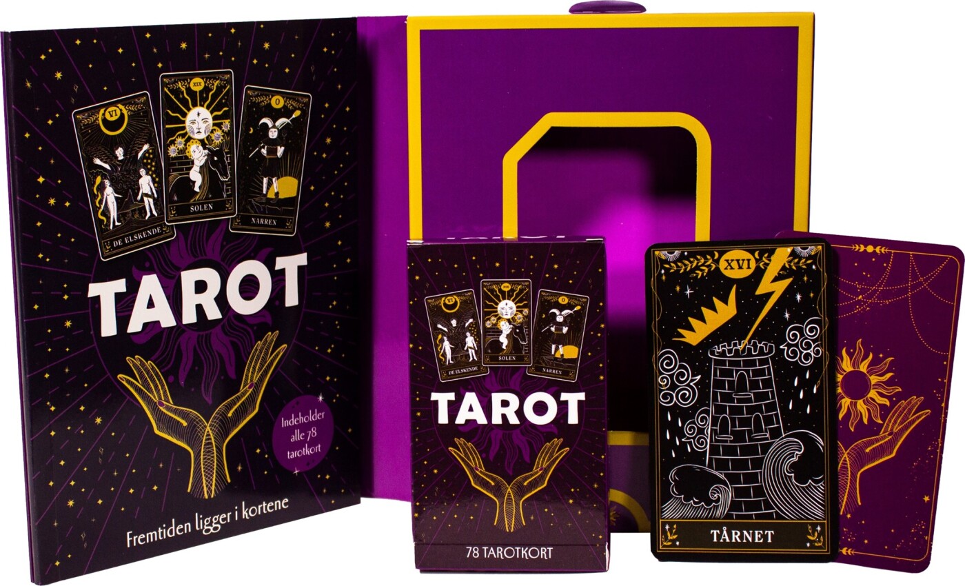 Tarot - Bog Tarotkort af Belinda Campbell - Indbundet Bog