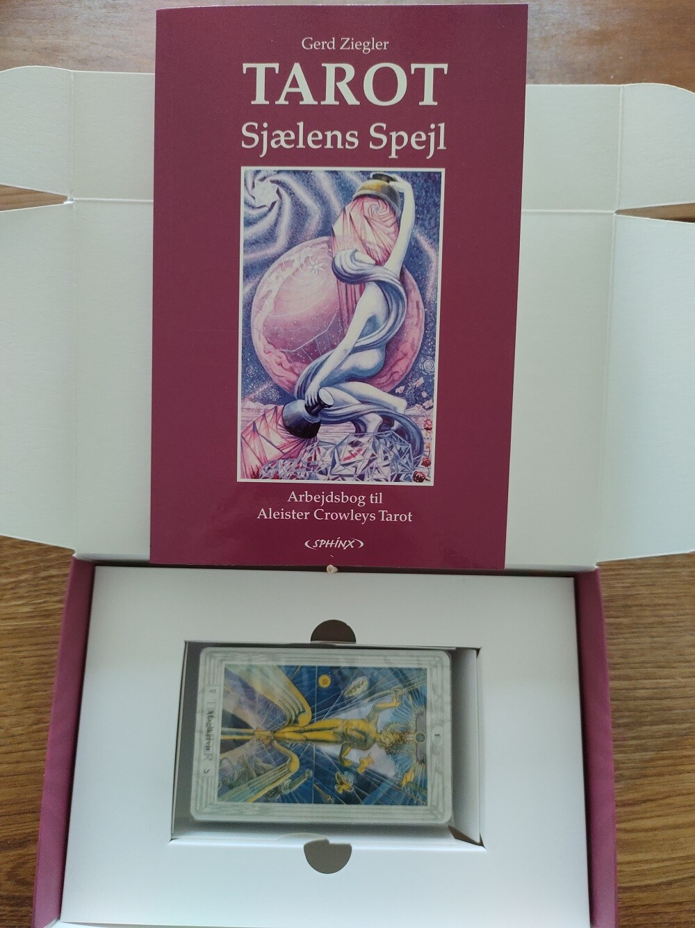 Billede af Tarot Sjælens Spejl Sæt Dansk Bog + Engelske Kort - Gert Ziegler - Bog