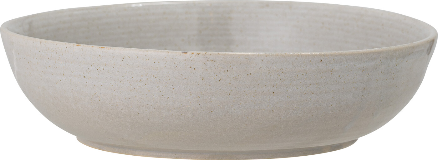 Billede af Bloomingville - Taupe Skål - Grå - Stentøj Keramik