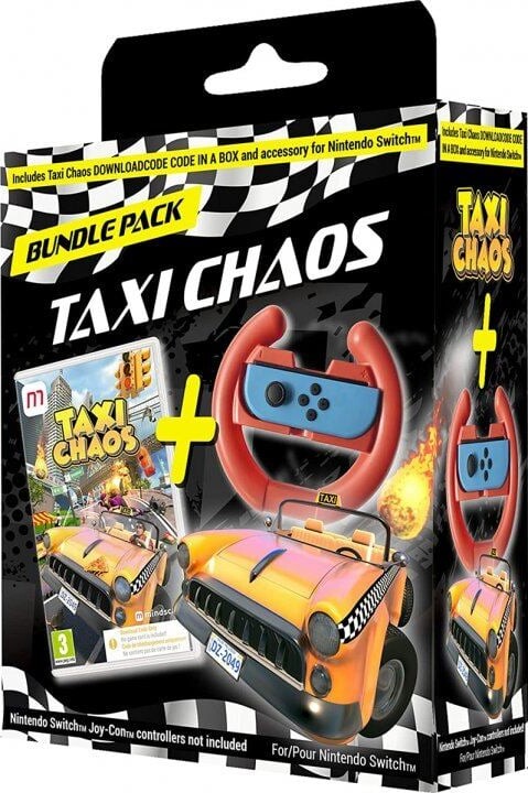 Taxi Chaos Bundle - Kode I Boks - Nintendo Switch