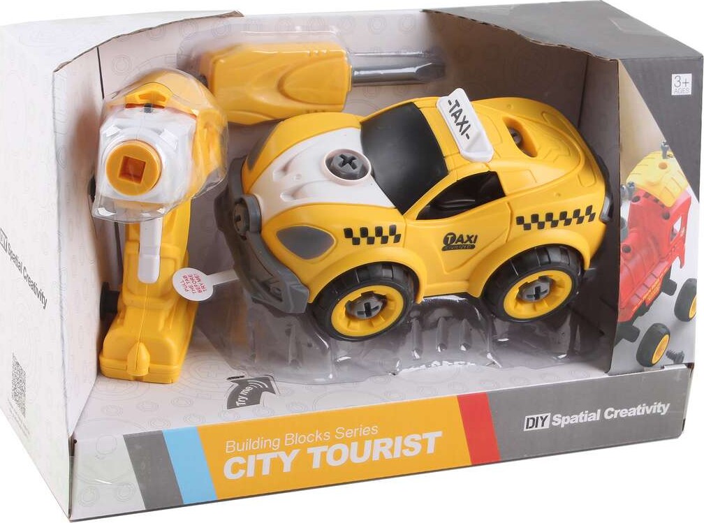 Fjernstyret Taxa Bil Med Lyd - City Tourist - Contruck