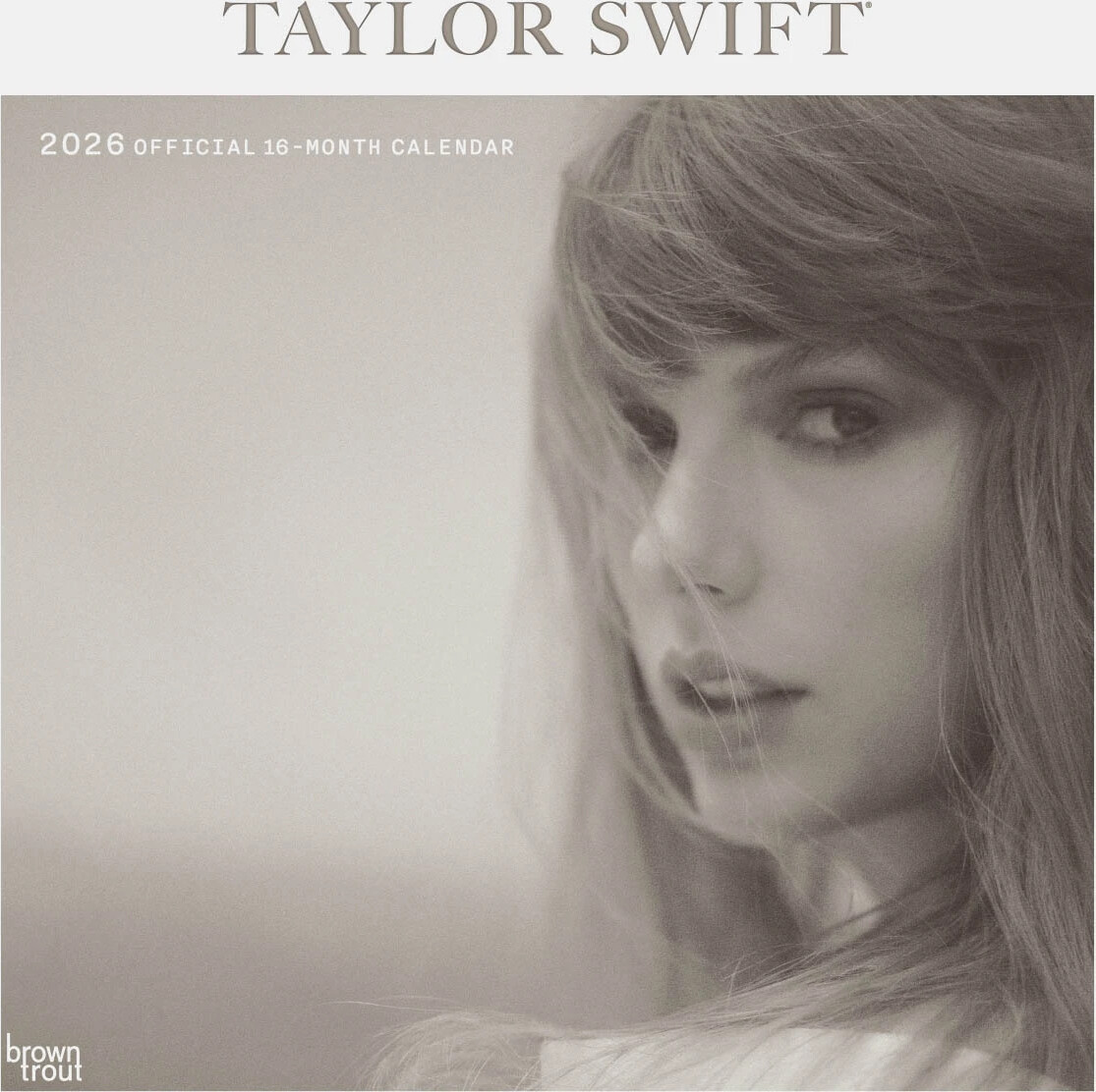 Taylor Swift Officiel Kalender 2026 - Firkantet