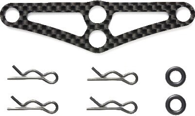 Tc Carbon Crossmember Front - 54782 - Tamiya