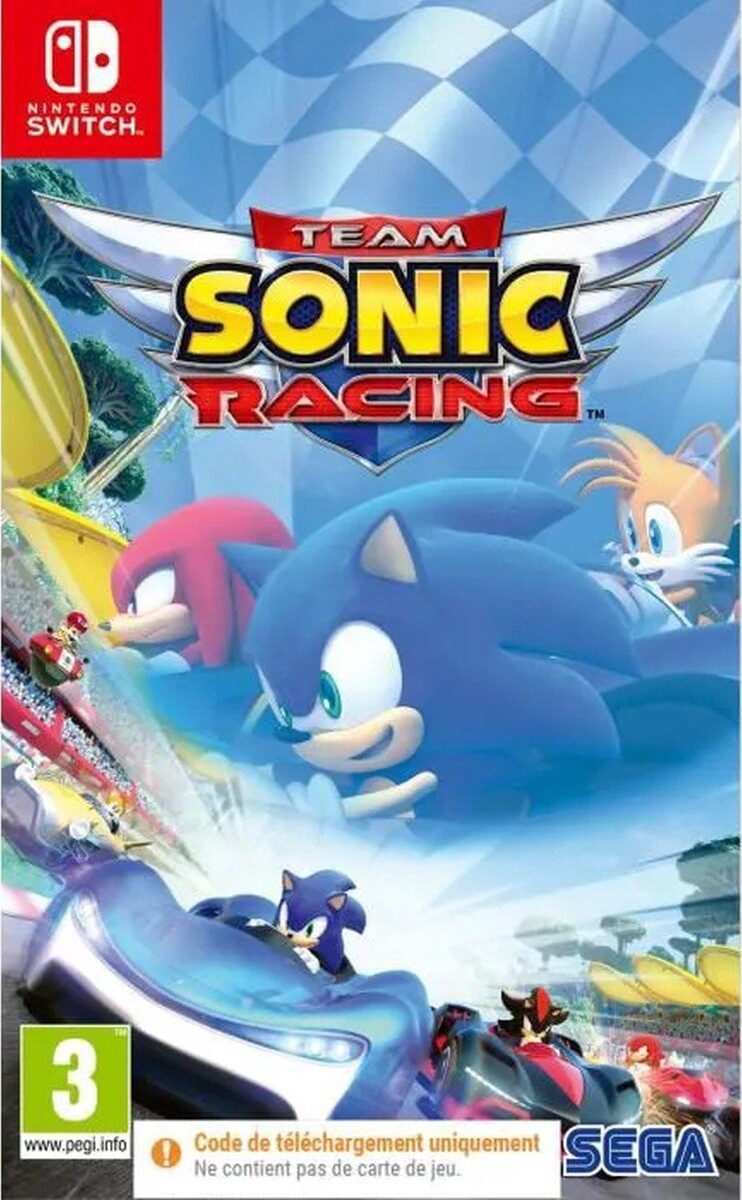 Team Sonic Racing - Kode I Boks  - Nintendo Switch