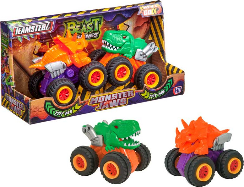 Teamsterz - Beast Machines - Monster Jaws Die-cast - 2-pak - Hti