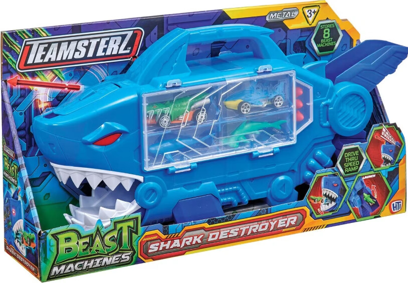 Teamsterz - Beast Machines - Transporter Shark Destroyer Sæt