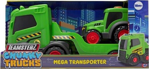 Teamsterz - Chunky Trucks - Mega Transporter Med 1 Traktor