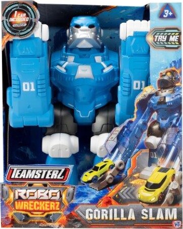 Teamsterz - Robo Wreckerz - Gorilla Slam Legetøj Med 1 Bil