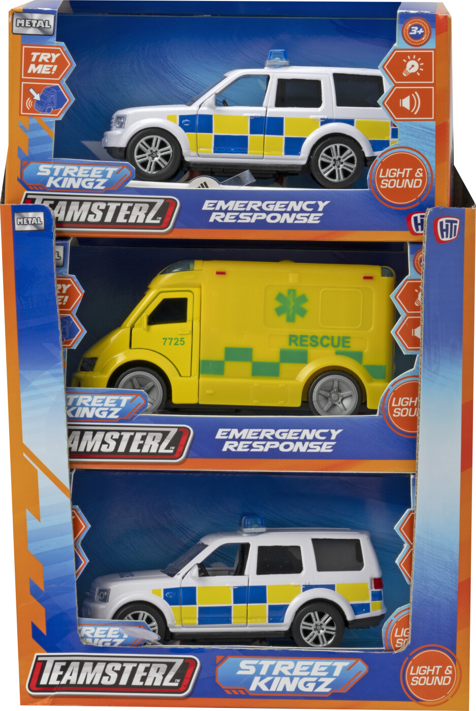 Teamsterz - Street Kingz - Emergency Response - Legetøjsbil - Overraskelse