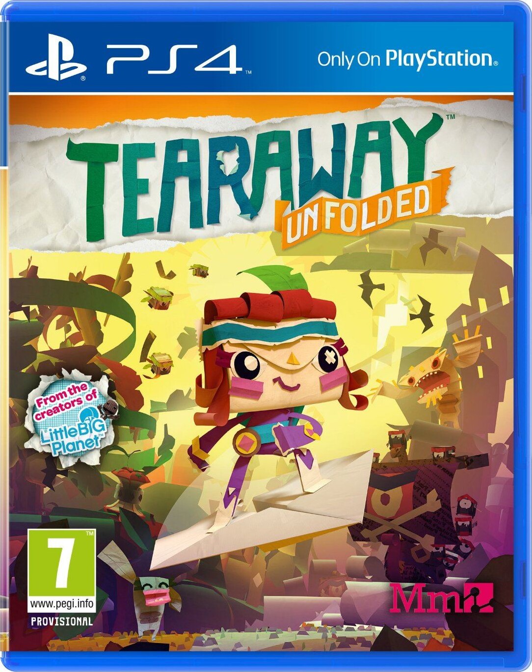 Tearaway Unfolded (Messenger Edition) - Sony PlayStation 4 - Action/Adventure