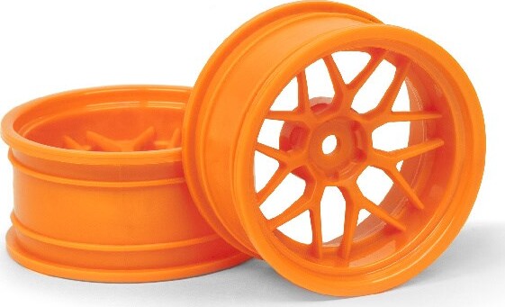 Tech 7 Wheel Orange (9mm/2pcs) - Hp120251 - Hpi Racing