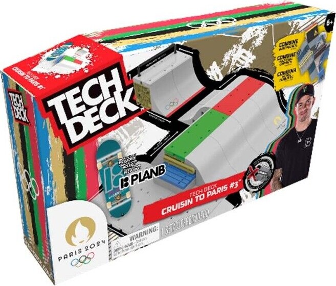 Tech Deck - Skatepark Og Fingerboard - X-connect Plan B - Aurélien G.