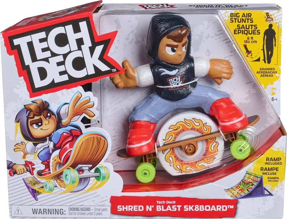 Tech Deck - Ted Shred N' Blast Skateboard Flywheel