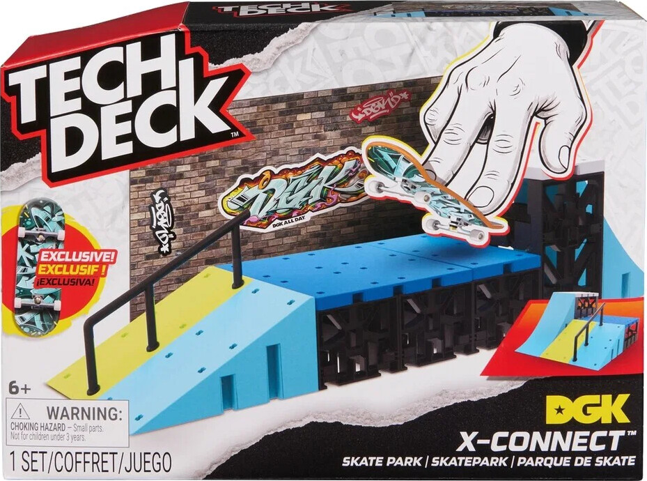 Tech Deck X-Connect DGK skatepark - fingerskateboard sæt