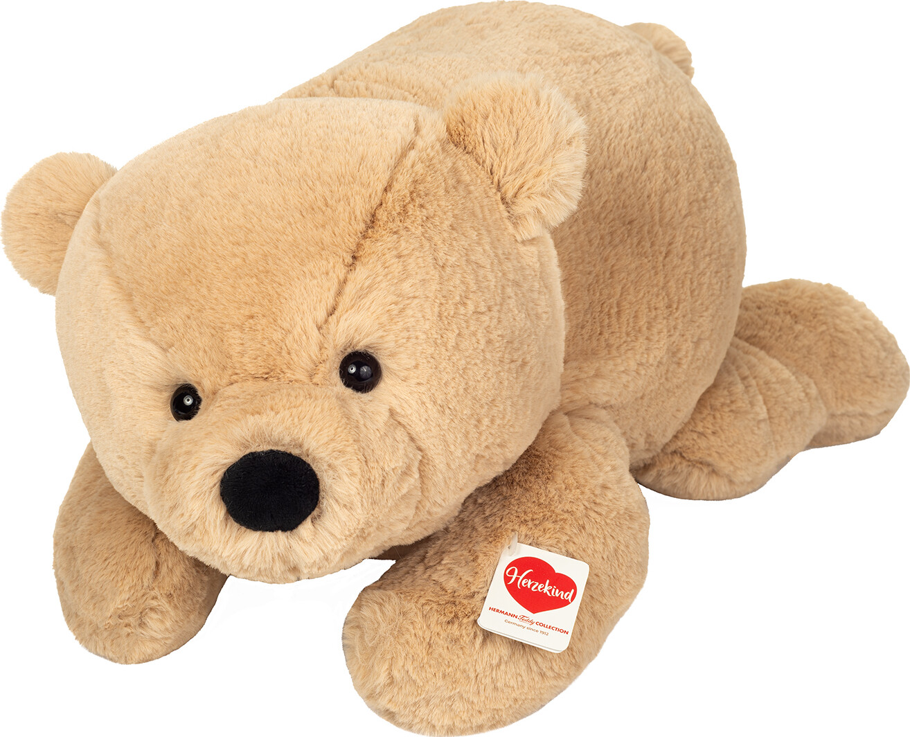 Teddy Hermann - Bjørn Bamse - Brownie - Liggende - 55 Cm