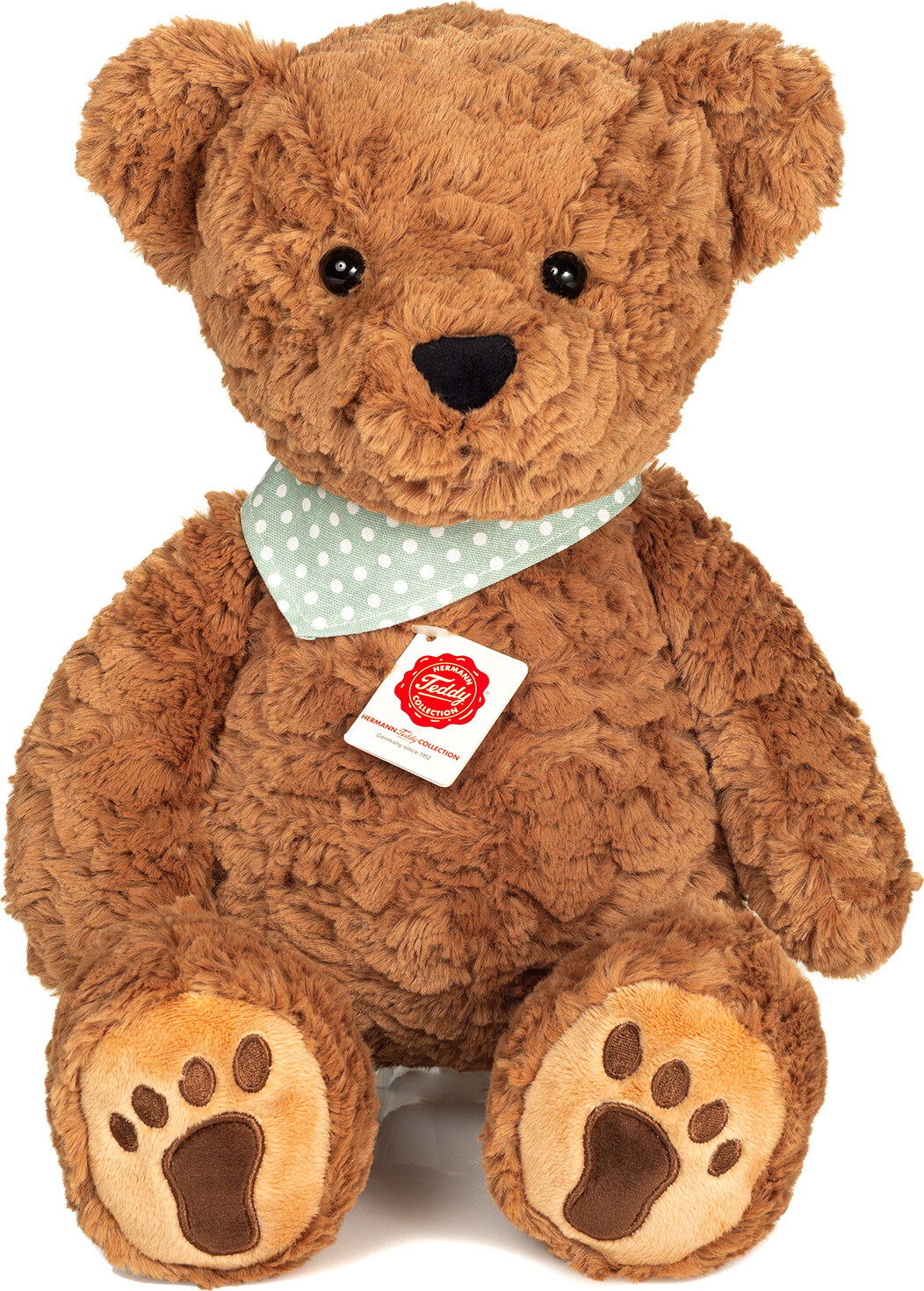 Teddy Hermann - Bamse Bjørn Med Poter - Brun - 45 Cm