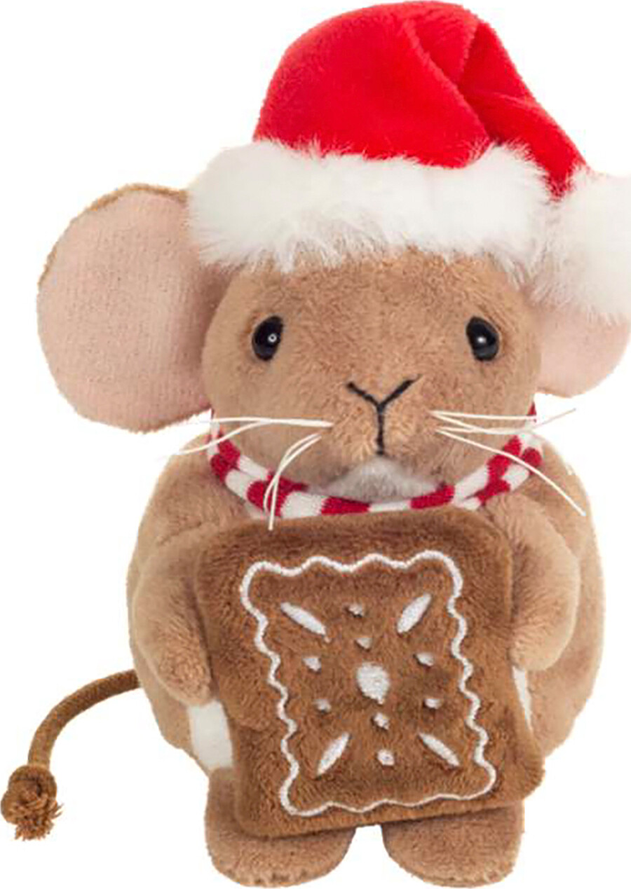 Teddy Hermann - Julemus Med Peberkage 11 Cm