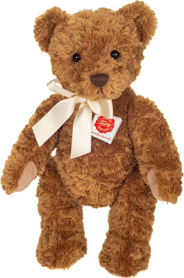 Teddy Hermann - Klassisk Teddybjørn Bamse Med Lys - 37 Cm