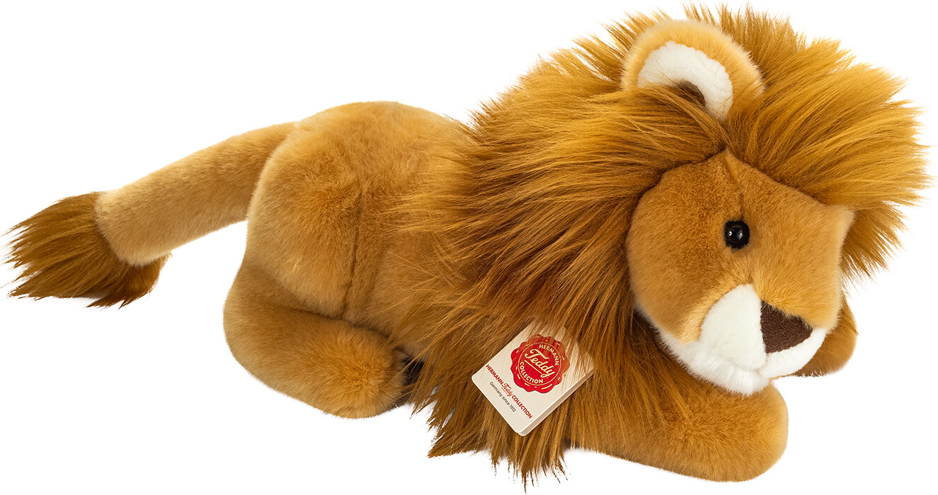 Teddy Hermann - Liggende Løve 30 Cm