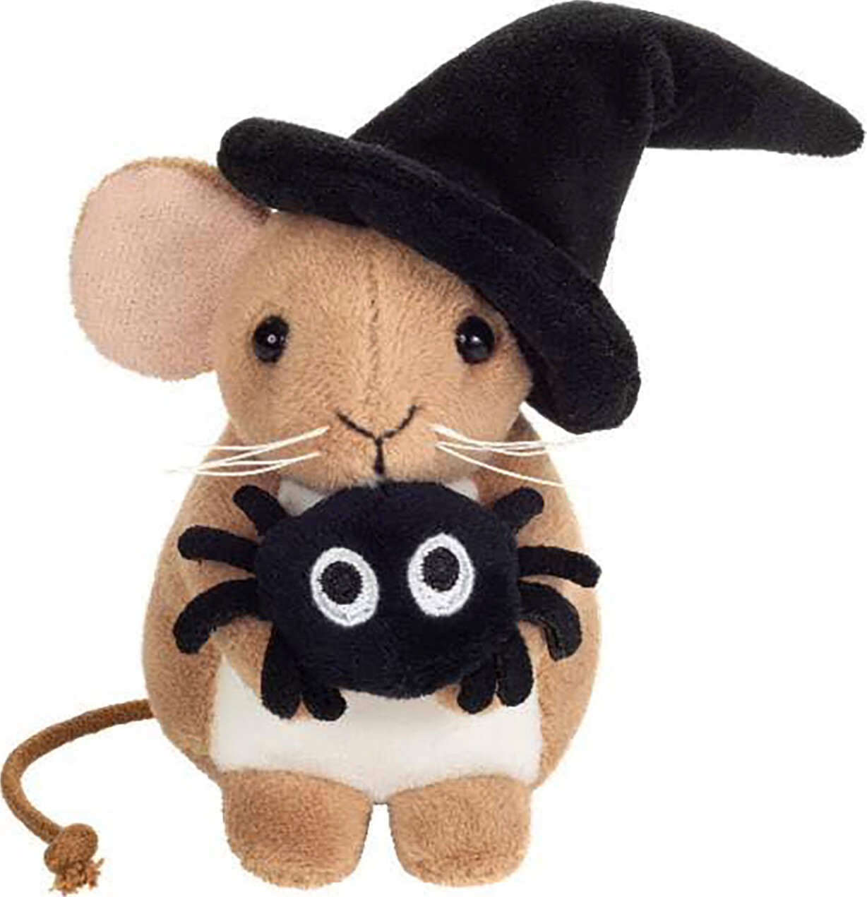 Teddy Hermann - Mus Med Edderkop 11 Cm - Halloween