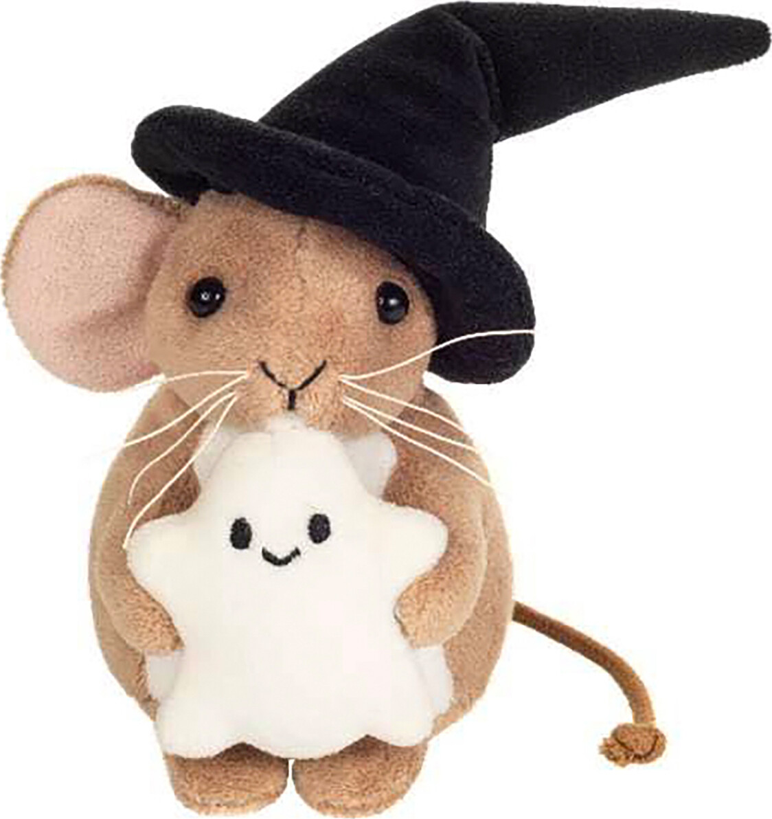 Teddy Hermann - Mus Med Spøgelse 11 Cm - Halloween