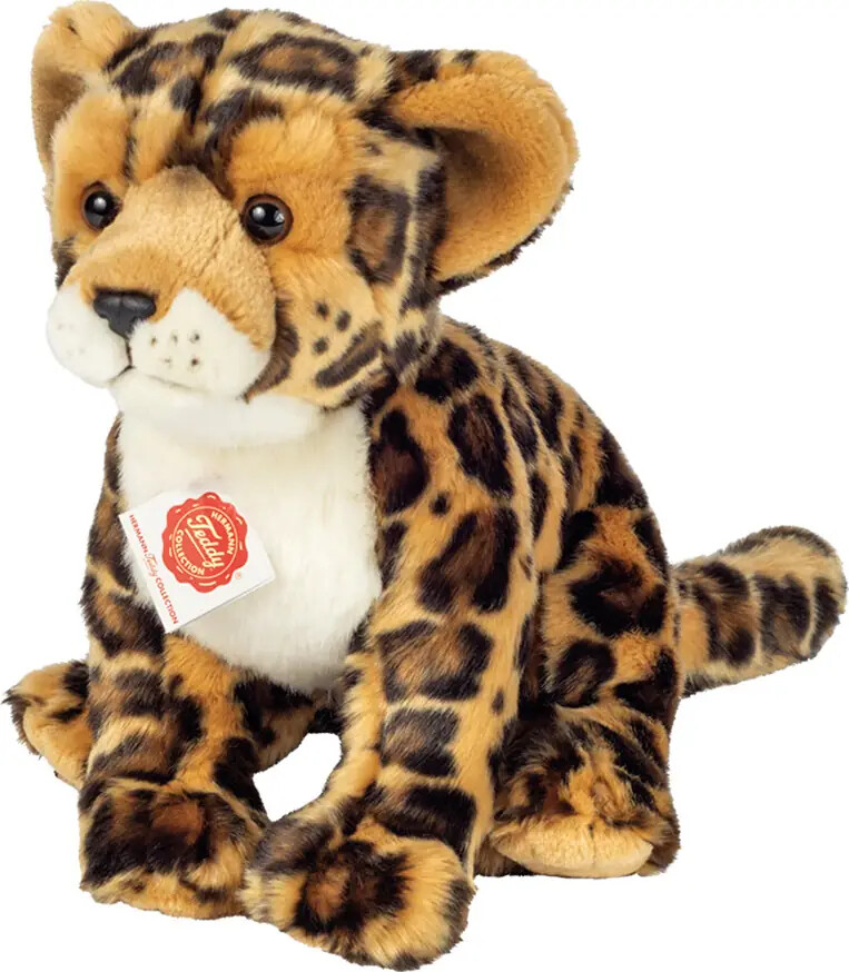 Teddy Hermann - Leopard Bamse - Siddende - 27 Cm