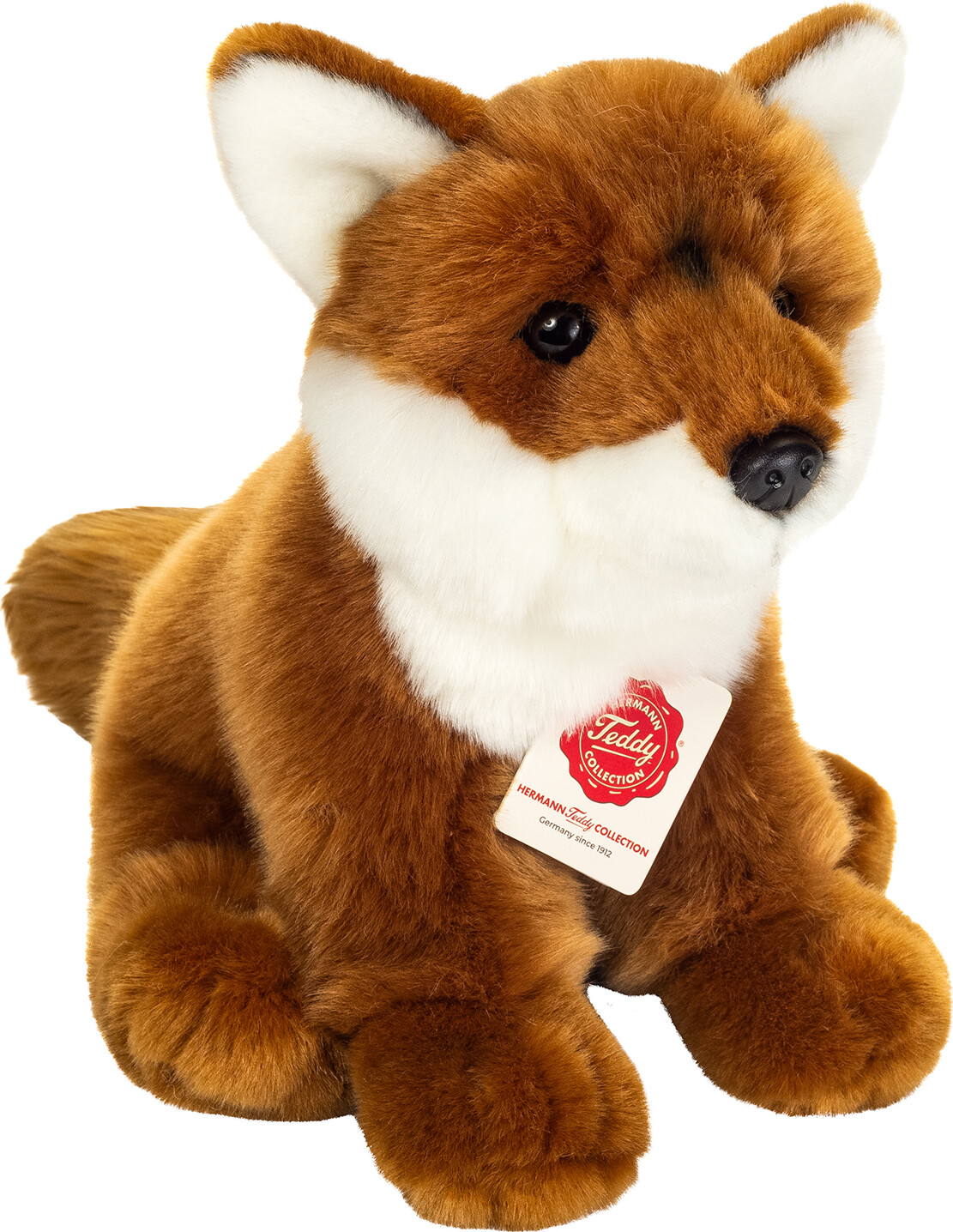 Teddy Hermann - Siddende Ræv 25 Cm