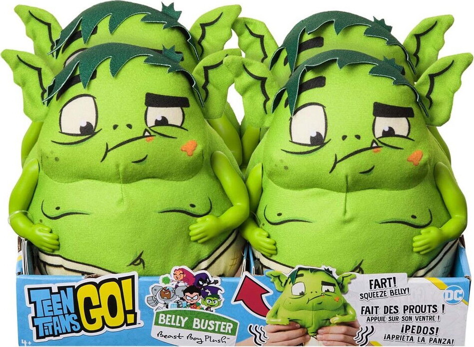 Teen Titans Go - Belly Buster Beast Boy Plys 17 Cm