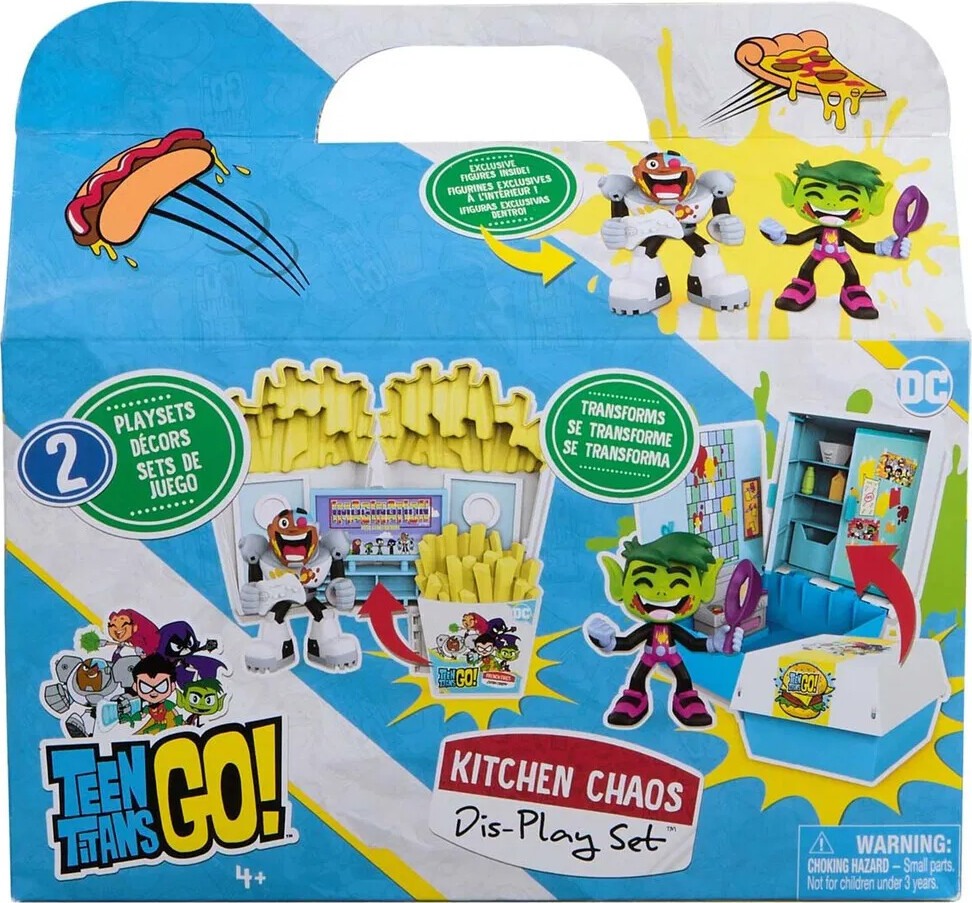 Teen Titans - Go Kitchen Chaos Display Set