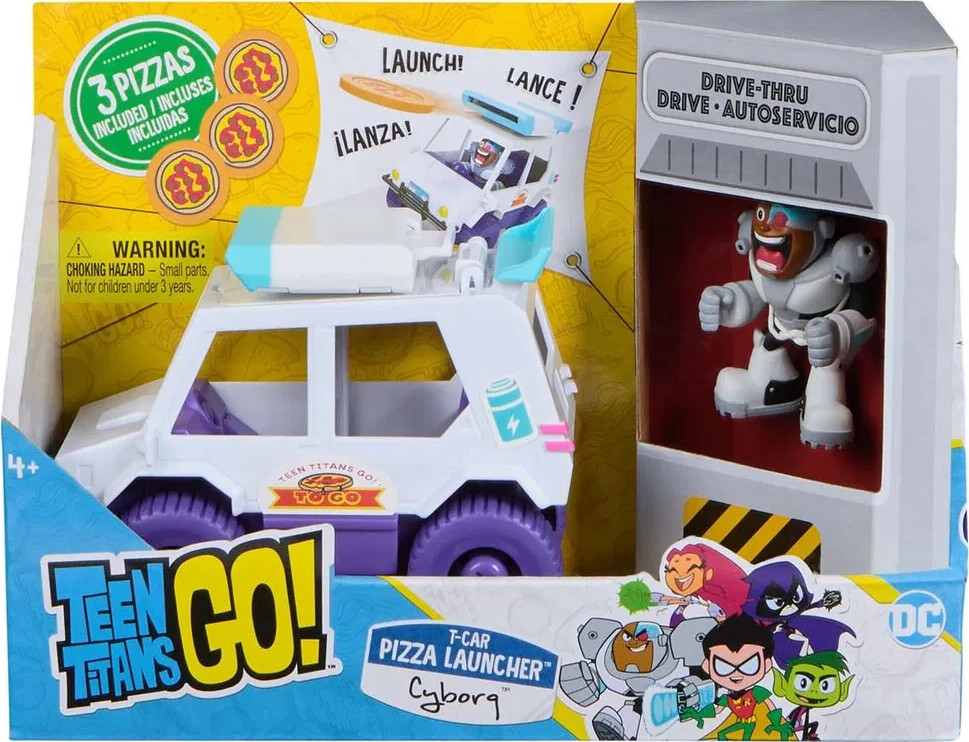 Teen Titans - Go T - Car Pizza Launcher