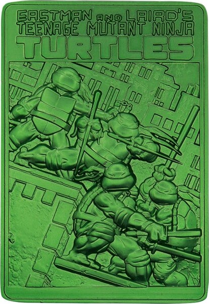 Teenage Mutant Ninja Turtles Limited Edition 40th Anniversary Green Ingot