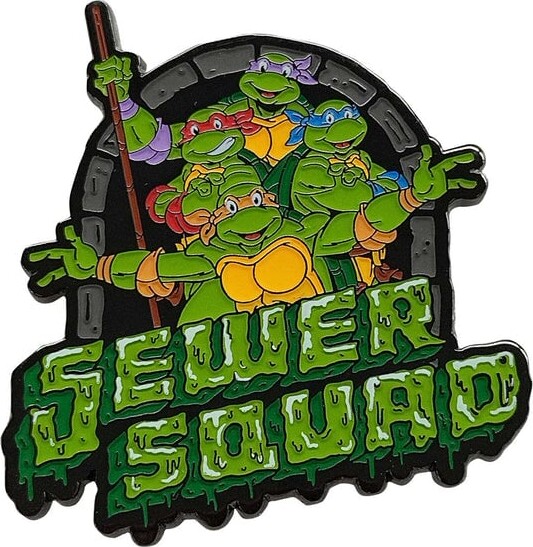 Teenage Mutant Ninja Turtles Limited Edition 40th Anniversary Pin Badge