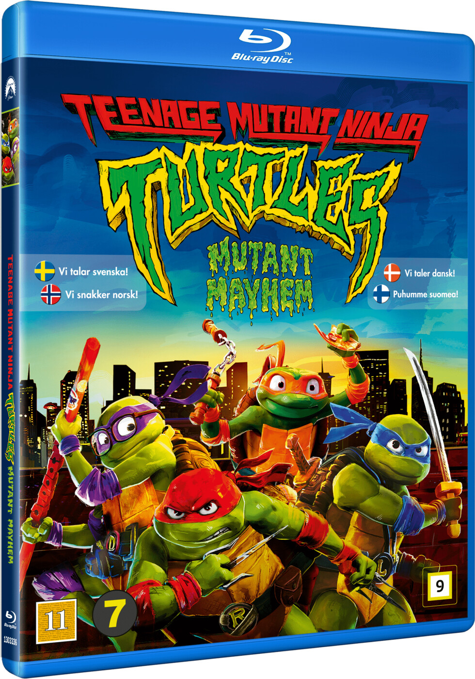 Teenage Mutant Ninja Turtles: Mutant Mayhem - Blu-Ray