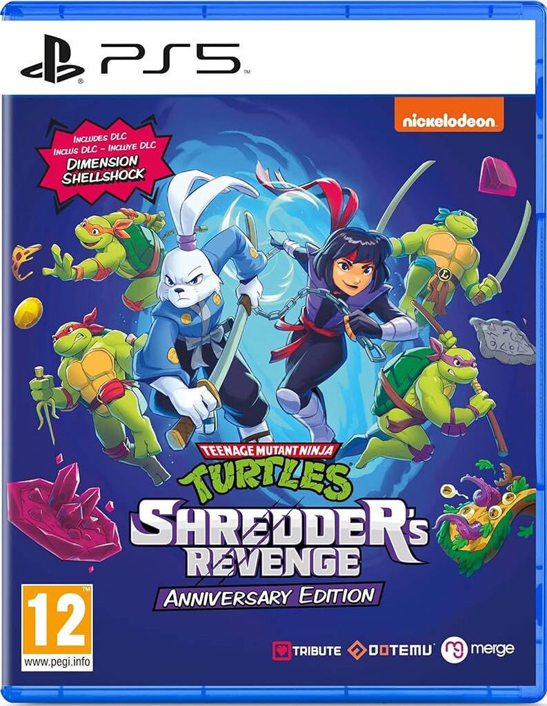 Teenage Mutant Ninja Turtles: Shredders Revenge (Anniversary Edition) - Sony PlayStation 5 - Beat 'em Up