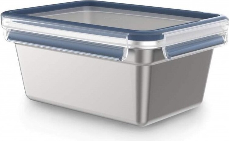 Se Tefal - Masterseal Food Container Rectangle 2,0 L - Stainless Steel hos Gucca.dk