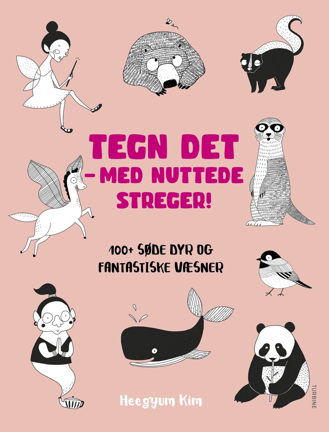 Tegn Det - Med Nuttede Streger! - Heegyum Kim - Bog