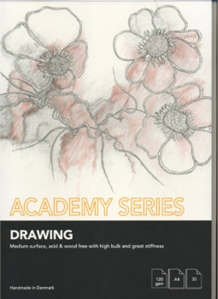 Tegneblok Academy A3 120 G - 30 Ark