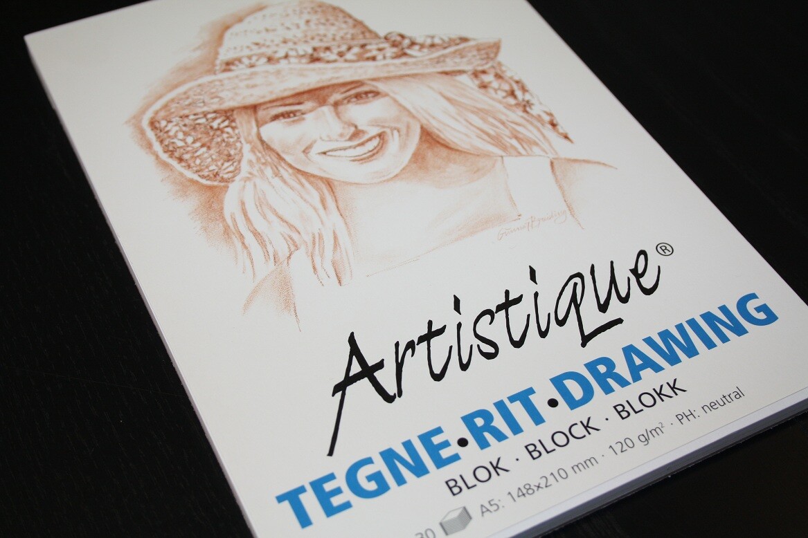 Tegneblok Artistique A5 120 G - 30 Ark