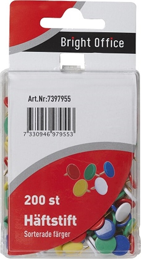 Tegnestifter - 200 Stk Assorterede - Bright Office