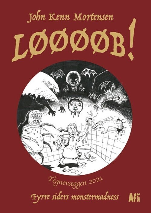 Tegnevæggen 2021: Løøøøb! - John Kenn Mortensen - Bog