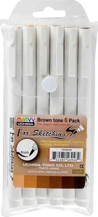 SPREE Technical Pen for Drawing Brown Tone Set