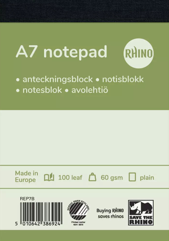 Telefonblok A7 100 Blade Ulin 10-pak