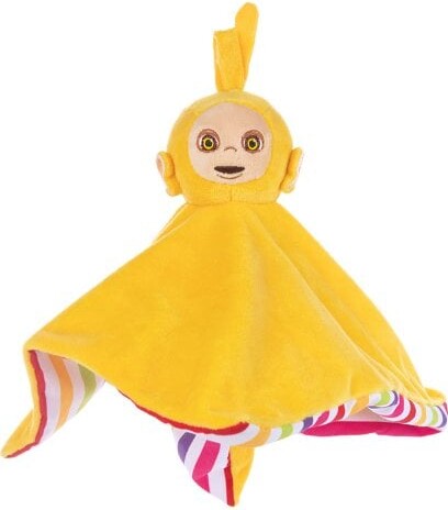 Teletubbies Sutteklud I Plys - Laa Laa - Gul - 27x27 Cm