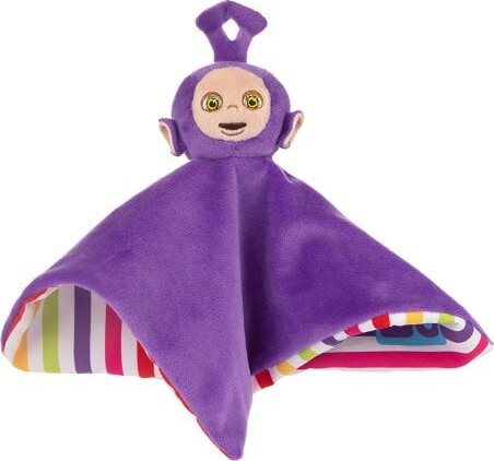 Teletubbies Sutteklud I Plys - Tinky Winky - Lilla - 27x27 Cm