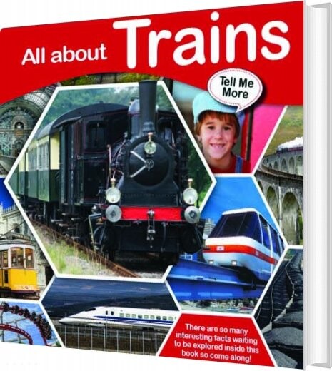 Billede af Tell Me More - All About Trains - Diverse - English Book